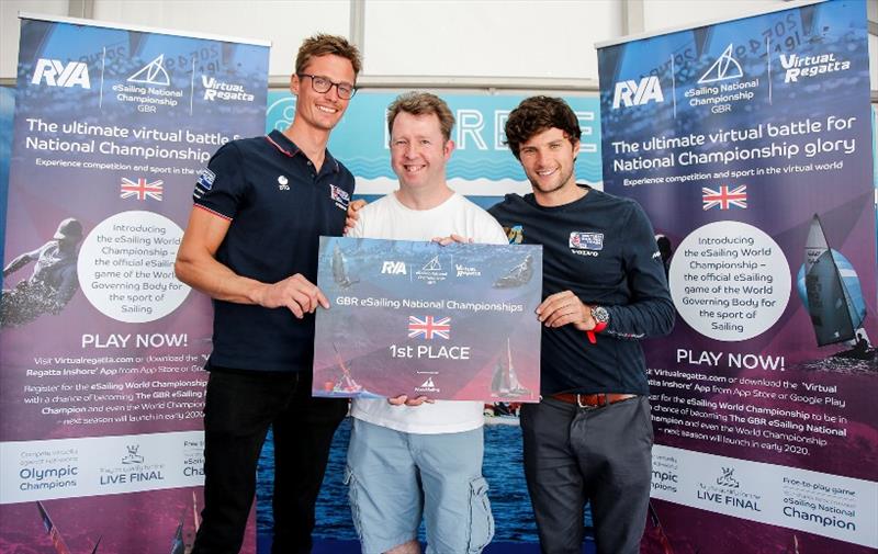 (L-R) Chris Grube, Donald Gillies and James Peters photo copyright Paul Wyeth taken at Royal Yachting Association