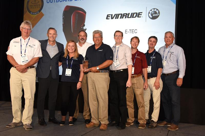 Evinrude recognized with industry award for product innovation photo copyright Tacy Briggs-Troncoso taken at 
