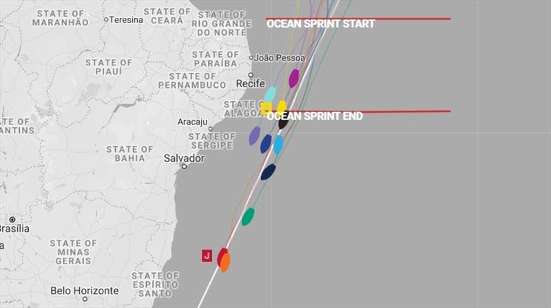 All positions correct at time of publishing. - The Clipper Race Leg 1 - Race 2, Day 19 photo copyright Clipper Race taken at 
