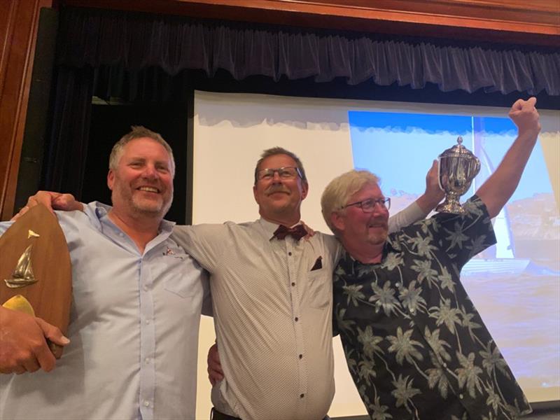 Winners - Soren Kaestel's Danish team (DEN 873) - Folkboat International Cup 2019 - photo © Gemma Osgood