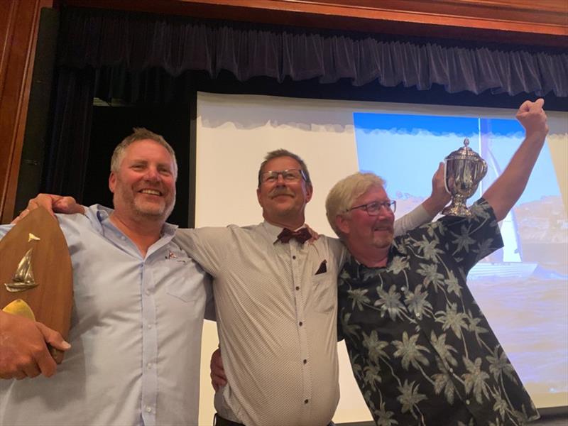 Winners - Soren Kaestel's Danish team (DEN 873) - Folkboat International Cup 2019 photo copyright Gemma Osgood taken at 