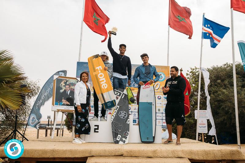 Men's Best Trick podium: 1st Erick Anderson, 2nd Liam Whaley, 3rd Christophe Tack photo copyright Ydwer van der Heide taken at 