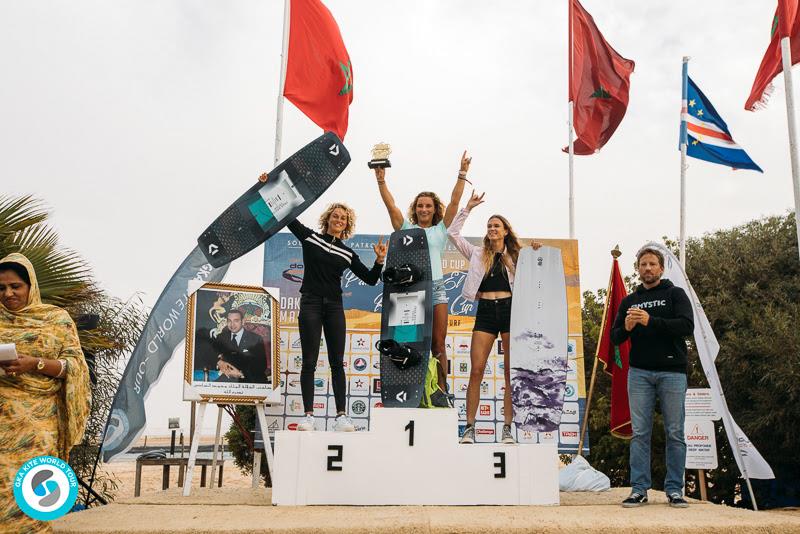 Women's Best Trick podium: 1st Paula Novotna, 2nd Pippa van Iersel, 3rd Helena Brochocka photo copyright Ydwer van der Heide taken at 