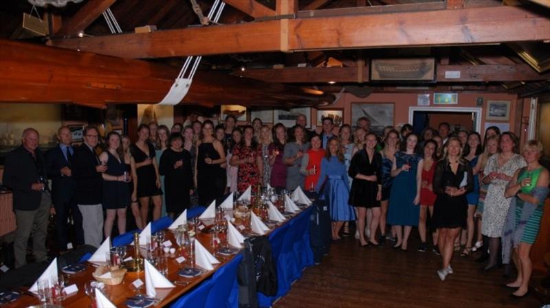 Inaugural Women's J70 Open Championship participants photo copyright Jo Gillespie taken at Royal Thames Yacht Club