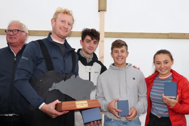 Audrey: Jon Warwick, Will Bedford, Will Heritage Adele Young - 2019 Etchells British Open and National Championship photo copyright Louay Habib taken at Royal Ocean Racing Club