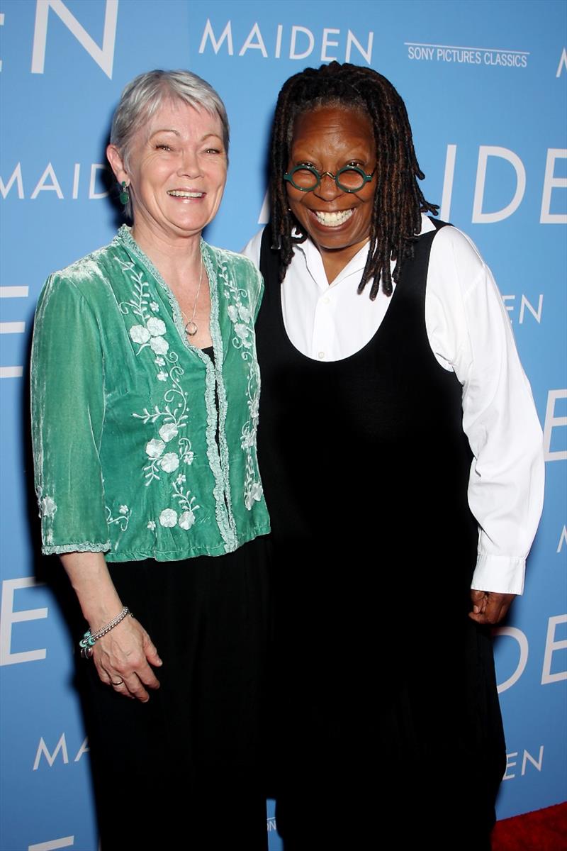 Tracy Edwards and Whoopi Goldberg photo copyright The Maiden Factor taken at 