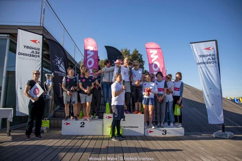 Danish J/70 Sailing League podium - photo © Frederik Sivertsen