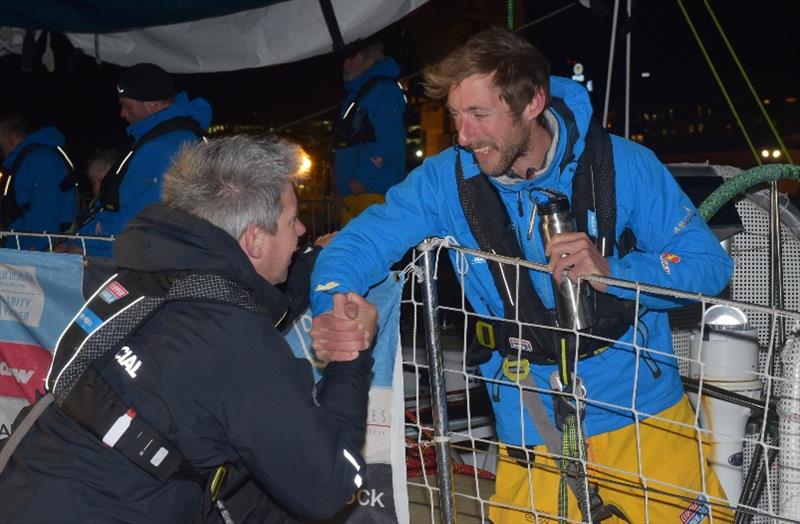 Ha Long Viet Nam Josh and Dale in Cape Town - The Clipper Race Leg 2 - Race 3, Day 18 photo copyright Clipper Race taken at 