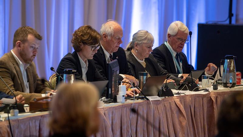 The top table - World Sailing's Annual Conference is in Bermuda from 29 October to 3 November, 2019 - photo © Tom Roberts