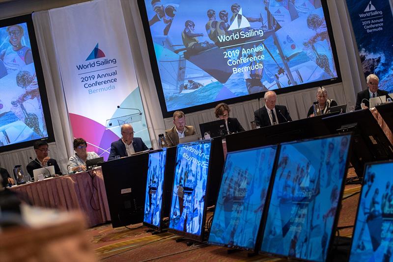 The Board of World Sailing -  World Sailing's Annual Conference is in Bermuda from 29 October to 3 November, 2019 photo copyright Tom Roberts taken at Royal Bermuda Yacht Club