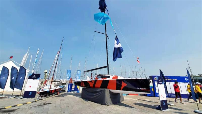 Beneteau's presence at China Cup competition village photo copyright Beneteau taken at 