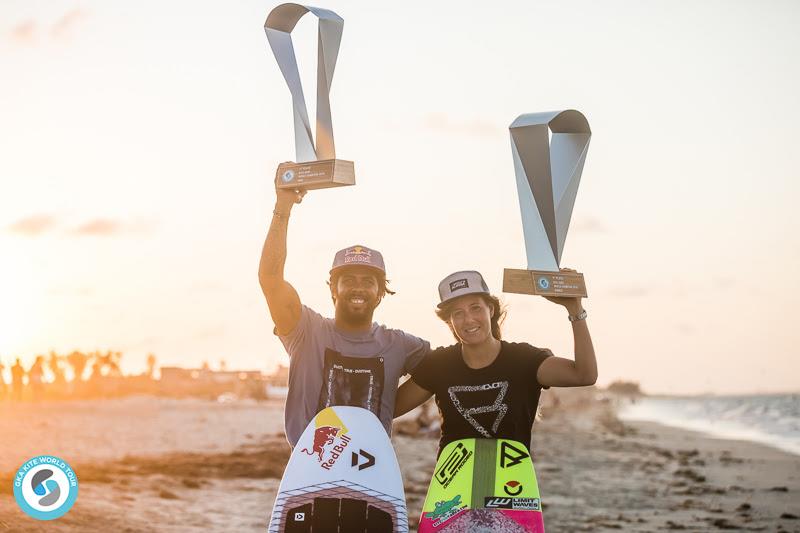 Our champions at Prea - GKA Kite-Surf World Cup Prea photo copyright Svetlana Romantsova taken at 