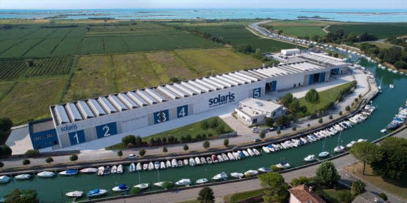 The new construction site expansion - photo © Solaris Yachts