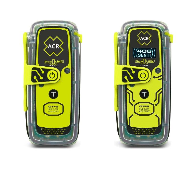 The new ACR Electronics ResQLink 400 and ResQLink View Personal Locator Beacons (PLB) photo copyright ACR Electronics taken at 
