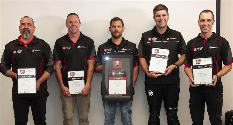 2019 Mercury Technician of the Year winners photo copyright Mercury Marine taken at 