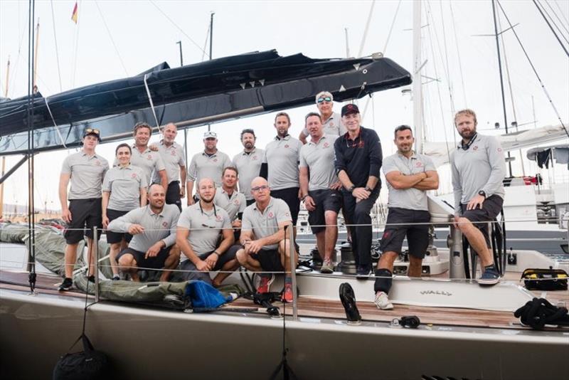 The largest yacht in the RORC Transatlantic Race - Wally 100, Dark Shadow photo copyright RORC / Joaquin Vera / Calero Marinas taken at Royal Ocean Racing Club