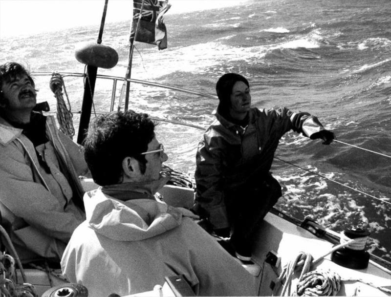 Sailing with Rod Carr, who would always shout at Janet Grosvenor: `Give it some welly!` photo copyright RORC taken at Royal Ocean Racing Club