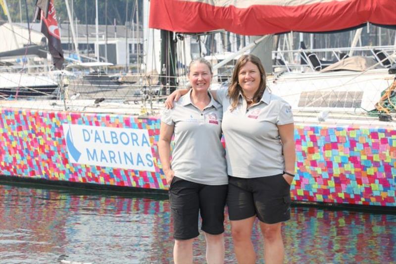 Lisa Blair and Jackie Parry - photo © d'Albora Marinas