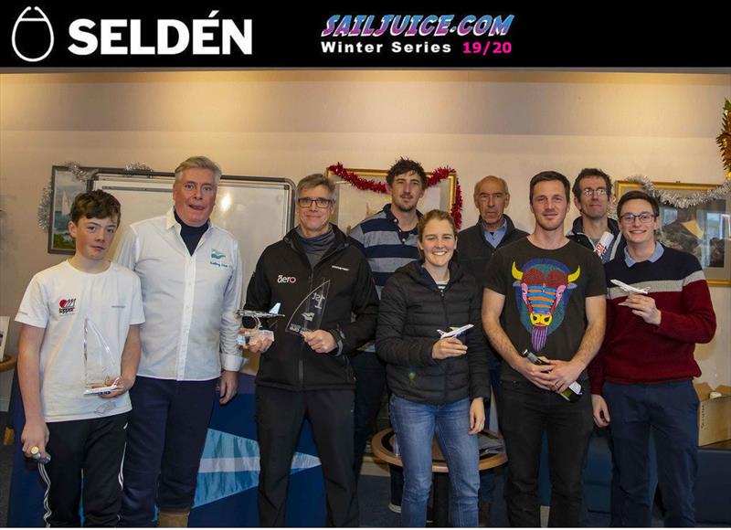 Winners in the Seldén Sailjuice Winter Series Datchet Flyer - photo © Tim Olin / www.olinphoto.co.uk