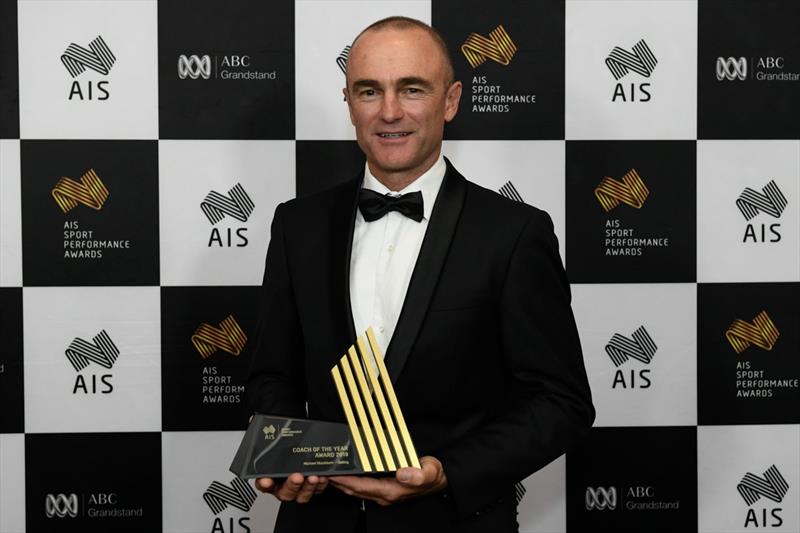 Michael Blackburn at Australia Institute of Sport Performance Awards - photo © Australian Sailing