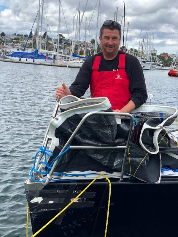 RAD Skipper Brent McKay photo copyright Colleen Darcey taken at Derwent Sailing Squadron