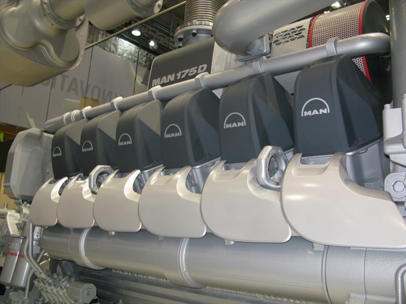 MAN 175D engine photo copyright Diesel International taken at 