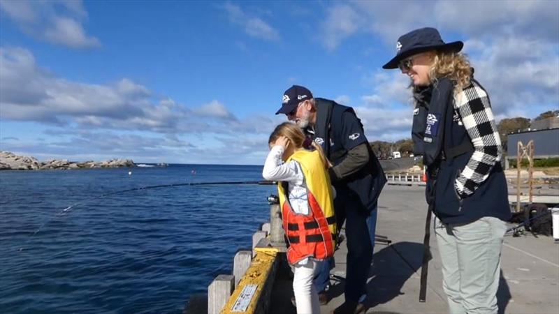 School holiday fishing clinics photo copyright DPIPWE Fishing taken at 