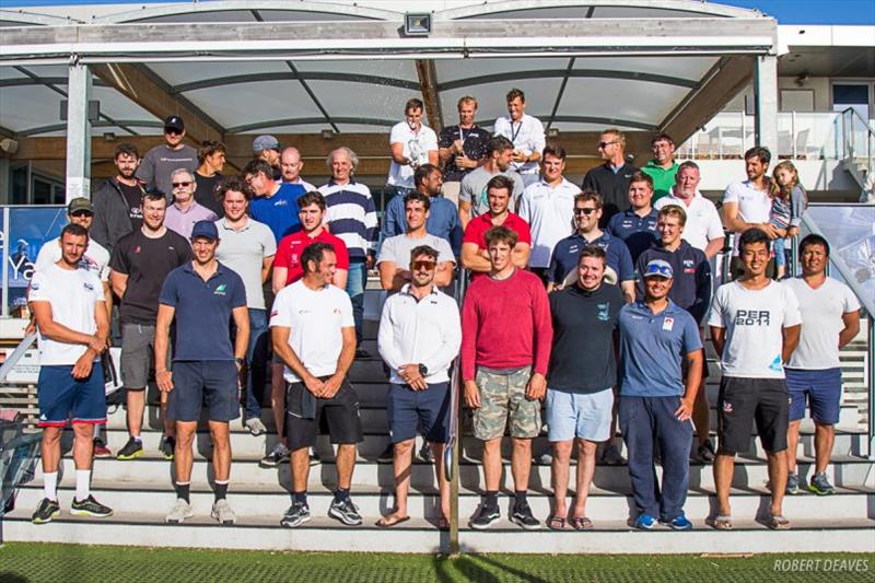 Prizegiving - 2019 Finn Gold Cup photo copyright Robert Deaves taken at Royal Brighton Yacht Club