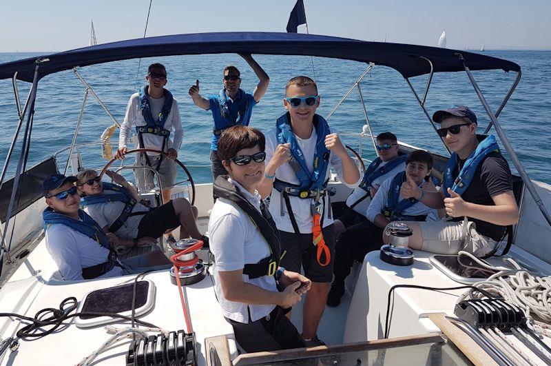 The Ellen MacArthur Cancer Trust is a charity that supports young people aged 8-24 to rebuild their confidence after cancer photo copyright EMCT taken at 