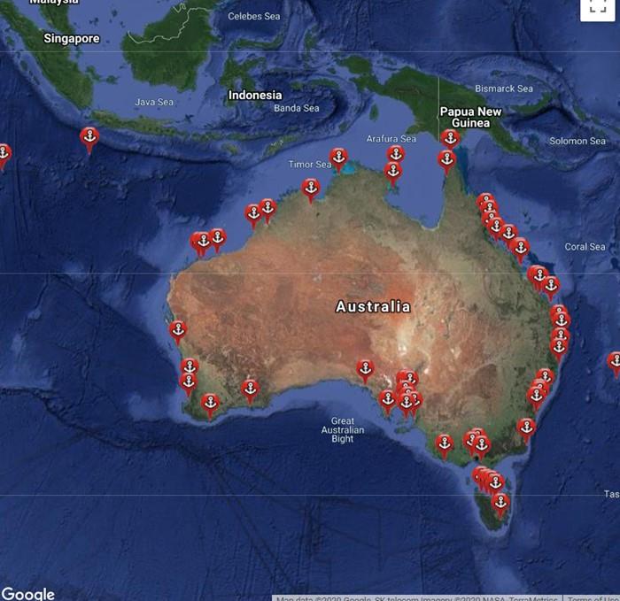 New biosecurity requirements for Darwin, Australia photo copyright Google Maps taken at Ocean Cruising Club