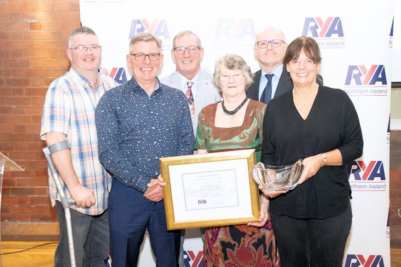 The Presidents Cup Winners, the Ulster Team, were awarded the Chairman's Award (Patton Cup) - RYANI's Annual Awards ceremony photo copyright RYA NI taken at 