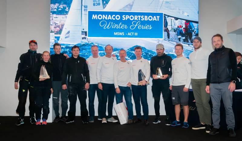 Winners of 2020 J/70 Monaco Winter Series III - photo © Yacht Club de Monaco