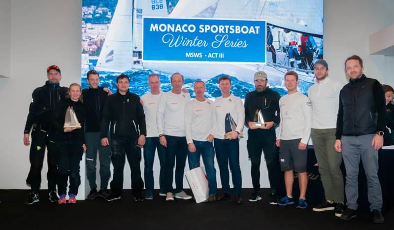 Winners of 2020 J/70 Monaco Winter Series III photo copyright Yacht Club de Monaco taken at Yacht Club de Monaco