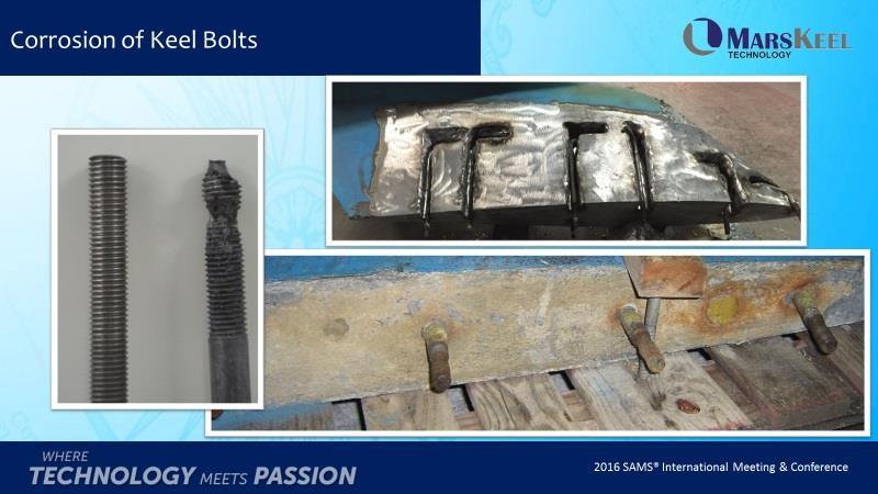 How rust damages bolts photo copyright The MarsKeel Team taken at 