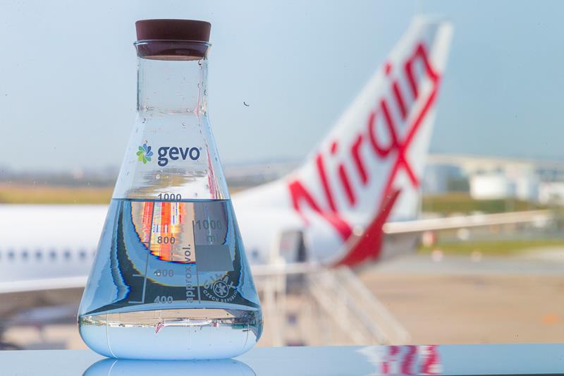 Biofuels - Virgin Air photo copyright Gevo taken at 
