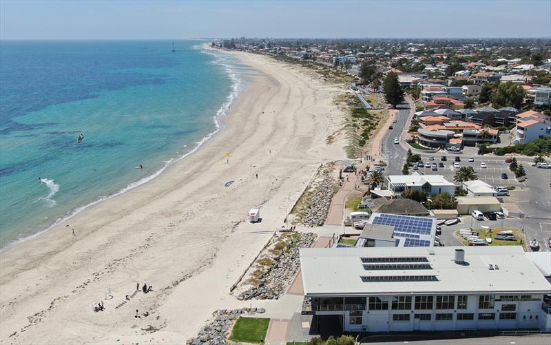 Boats will race from the Brighton jetty to the club this weekend - Centenary Regatta photo copyright Harry Fisher taken at Brighton & Seacliff Yacht Club