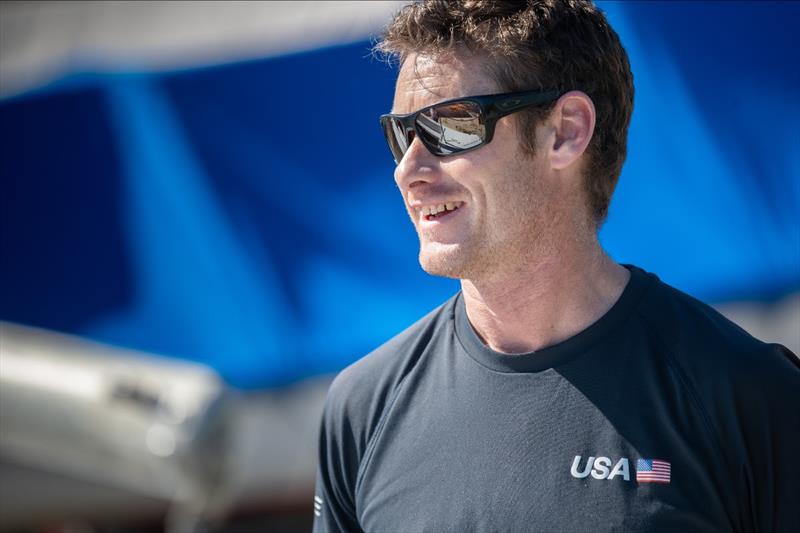 U.S. SailGP Team Coach Joe Glanfield in Miami during the recent team training camp photo copyright Matt Knighton for SailGP taken at 