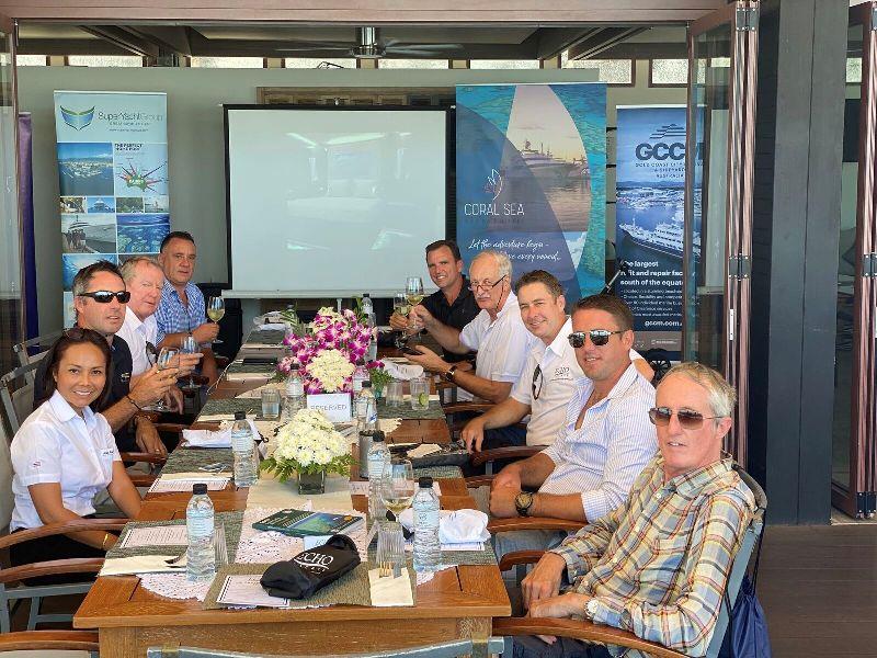 Australian businesses, Captains and local industry at the Echo Yachts VIP Captain's Lunch photo copyright AIMEX taken at 
