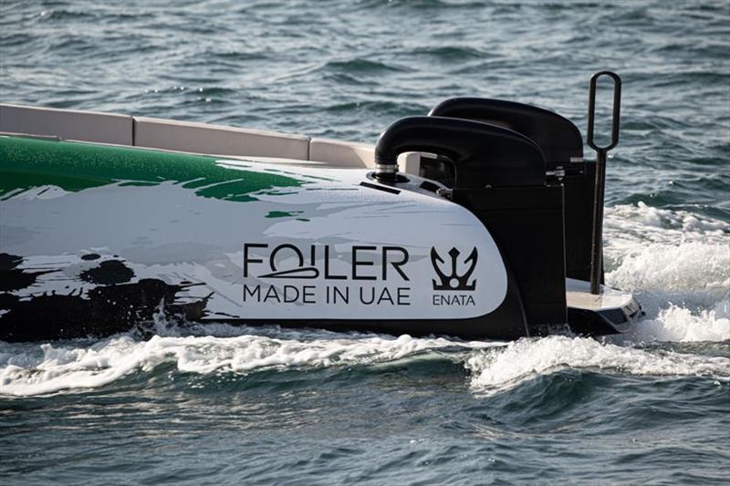 The Foiler - Smartest yacht on and above the water photo copyright Enata Marine taken at 
