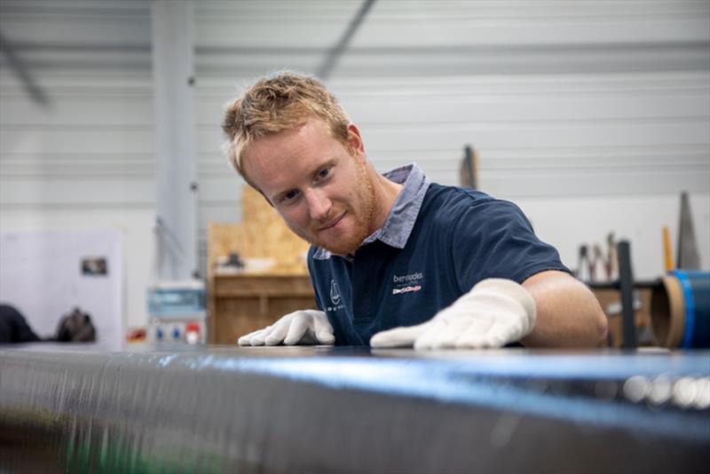 Quentin Vlamynck follows the building of his new Multi50 Arkema 4 photo copyright Vincent Olivaud / Arkema Sailing taken at 