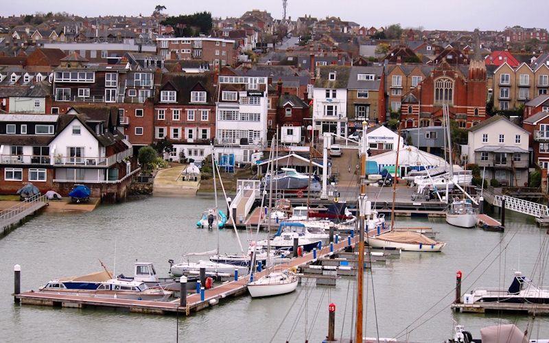 Cowes Corinthian Yacht Club photo copyright Mike Dixon taken at Cowes Corinthian Yacht Club