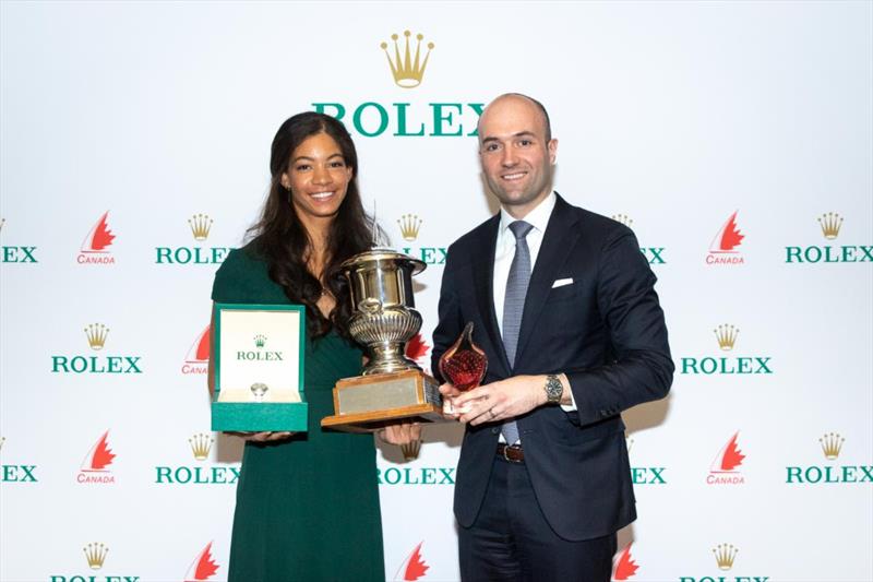 Sarah Douglas named the 2019 Rolex Sailor of the Year! photo copyright Sailingshot.ca / Luka Bartulovic taken at Sail Canada