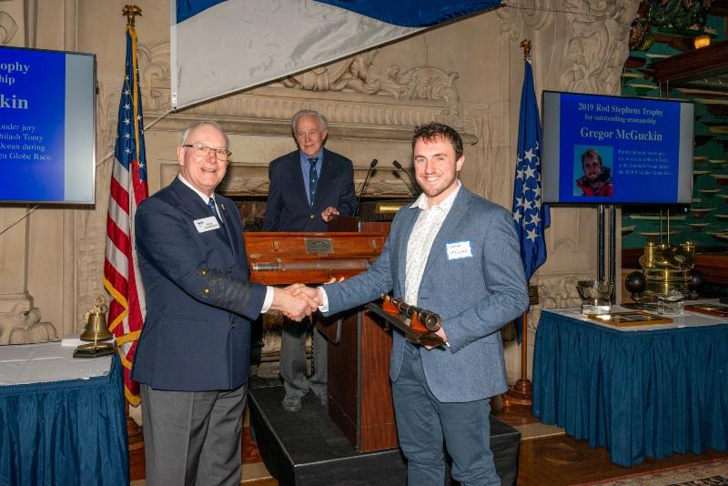 CCA Commodore Bob Medland and Gregor McGuckin photo copyright Harriet Lewis Pallette taken at Cruising Club of America