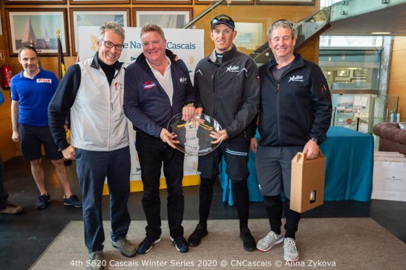 Prize-giving - SB20 Cascais Winter Series 2020 - photo © Anna Zykova