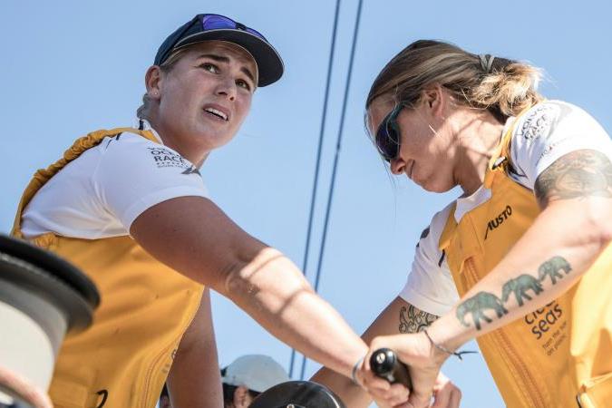 Bianca Cook is one of few women in NZ who has progressed into the professional realm of sailing in the last few years - March 2020 photo copyright Volvo Ocean Race taken at 
