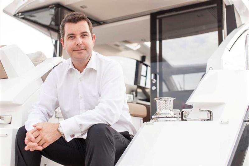 Steve Leeson – newly appointed Sales Manager for Fairline Yachts in the Americas photo copyright Fairline Yachts taken at 