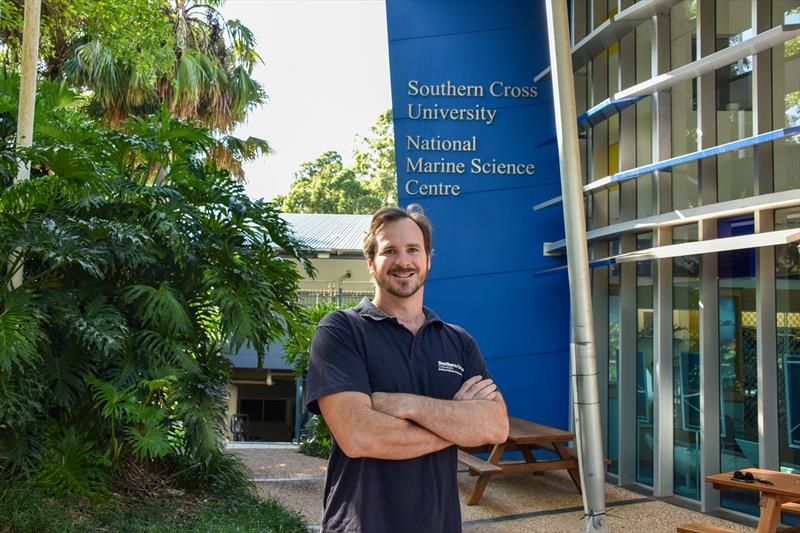 Dr Daniel Harrison is the project leader of the Cloud Brightening project, a partnership between Sydney Institute of Marine Science and Southern Cross University photo copyright Kylie Cork taken at 