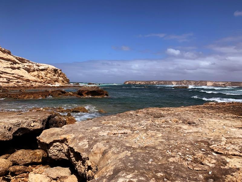 Cape Carnot, just a bit further along on our walk photo copyright Wooden Boat Shop taken at 