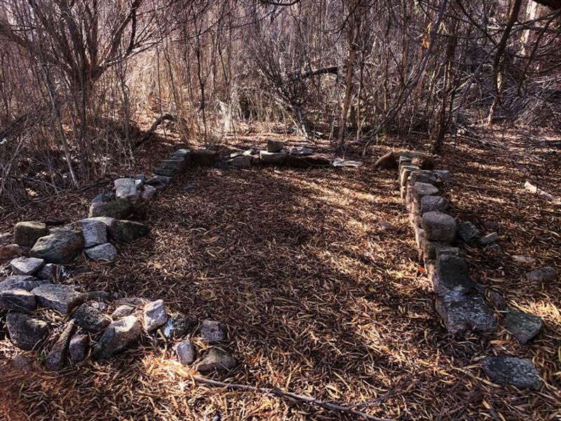 Black Jack Anderson, Australia's only known pirate and a sealer made his base on Middle Island, murdered by his crew he is thought to be buried here photo copyright Wooden Boat Shop taken at 