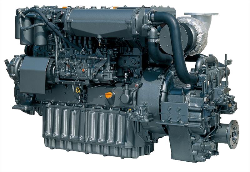 400 hp @ 2500 rpm (M - rated), 7.413 ltr, in-line 6 cylinder, direct injection, turbo charged with intercooler, the 6CXBM-GT is a powerful engine with smooth power delivery ideal for larger commercial applications photo copyright Power Equipment taken at 
